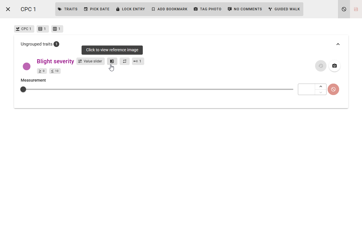 Add reference image to trial