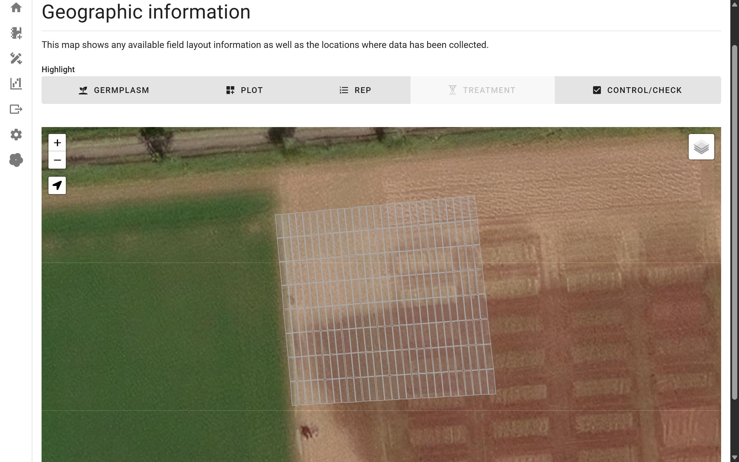Map data visualization